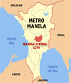 Mandaluyong City Location Map