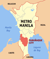 Paranaque City Location Map
